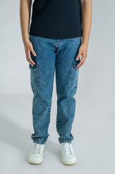 Men Slim Relax Fit Denim